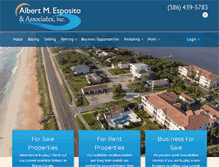 Tablet Screenshot of alespositorealty.com